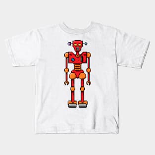 Pixel Robot 005 Kids T-Shirt